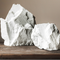 Ceramic Rockery Vase Ornaments Landscape Bonsai Stone Flower Ware Blanco Grande