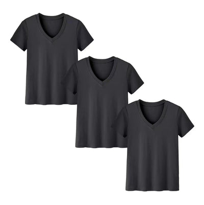 Blusa Suelta de Verano Cuello Redondo con Abertura Lateral - Image 28