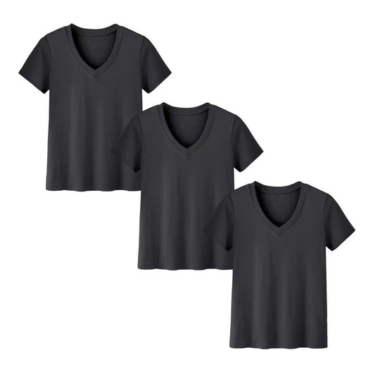 Blusa Suelta de Verano Cuello Redondo con Abertura Lateral - Image 28