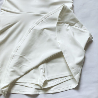 Conjunto Deportivo Yoga Running: Falda Short y Top Integrado - Image 12