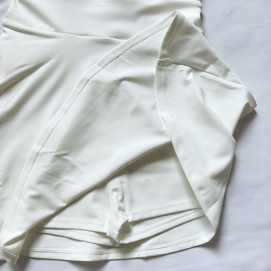 Conjunto Deportivo Yoga Running: Falda Short y Top Integrado - Image 12