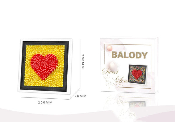Kit DIY Decorativo Pixel Art Corazón para Parejas - Image 6