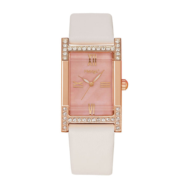Reloj de Pulsera Cuadrado Retro para Mujer - Diseño Minimalista Coreano