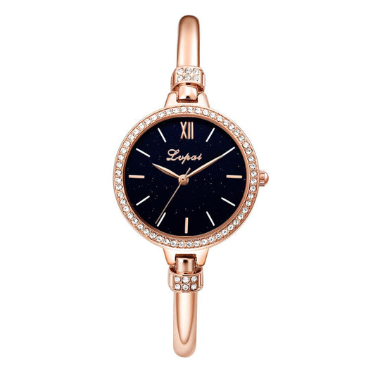 Reloj de Acero Inoxidable para Mujer - Juego de Cuatro Piezas de Tendencia Actual - Image 25