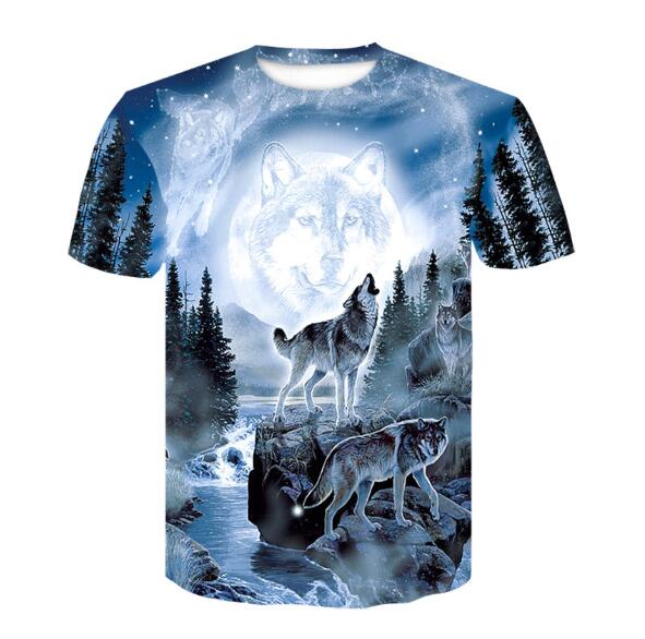 Camisetas de Manga Corta Impresas en 3D