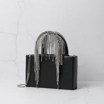 Bolso de Hombro con Cristales y Borlas para Mujer - Image 10