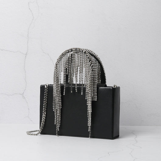 Bolso de Hombro con Cristales y Borlas para Mujer - Image 10