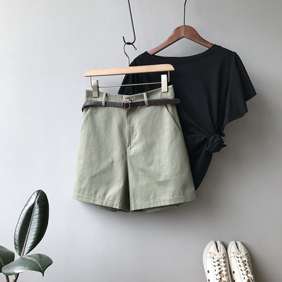 Shorts Cómodos de Cintura Elástica Estilo Coreano - Image 4