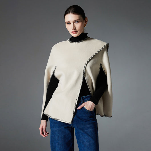 Capa y Chal Reversible con Costura Halter - Image 2