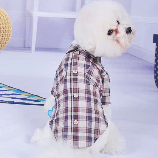 Camisa Ligera con Bolsillos Diagonales para Perros Pequeños - Image 3