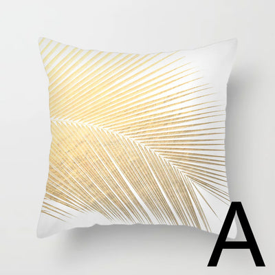 Almohada de Respaldo Flanela Dorada con Flores y Lentejuelas - Image 35