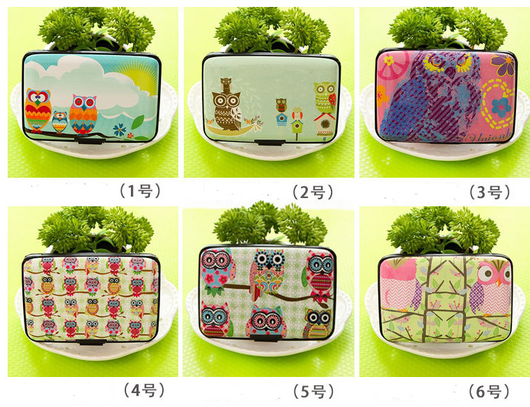 Billetera Compacta de Búho para Múltiples Tarjetas - Diseño Lindo y Ultradelgado - Image 2