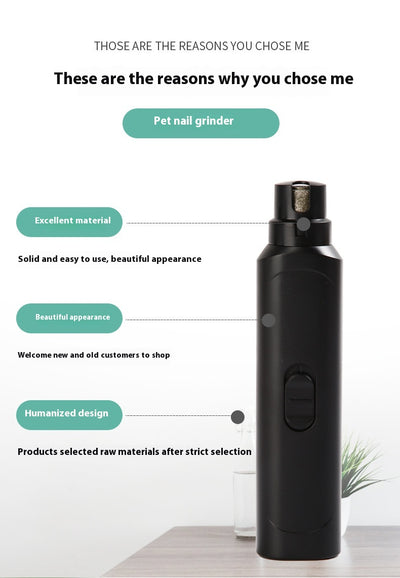 Limador de Uñas Eléctrico para Perros y Gatos - Herramienta de Aseo Profesional - Image 16