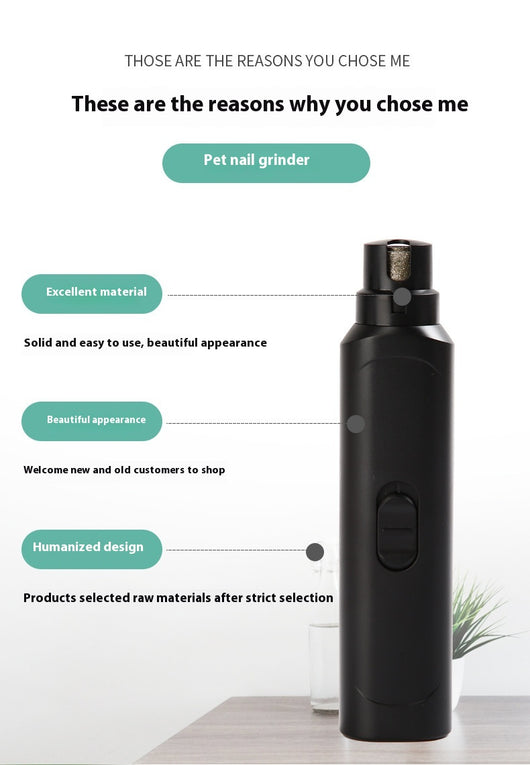 Limador de Uñas Eléctrico para Perros y Gatos - Herramienta de Aseo Profesional - Image 16