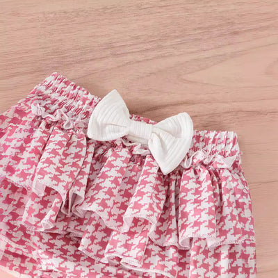 Conjunto Elegante de Dos Piezas para Niña: Chaleco Acolchado y Vestido Corto - Image 3