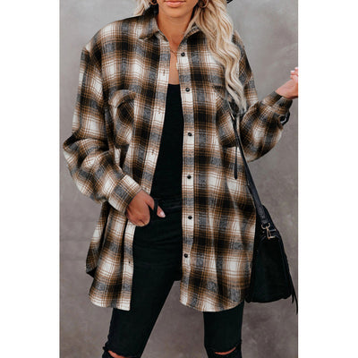 Cardigan Holgado de Cuello Abierto Talla Media - Image 15