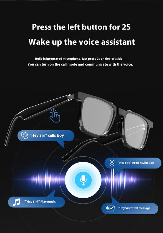 Gafas de Sol Inteligentes Bluetooth con Llamadas y Música - Image 18