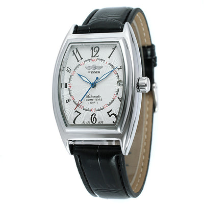 Reloj Mecánico Automático Casual de Barril para Hombre - Image 14