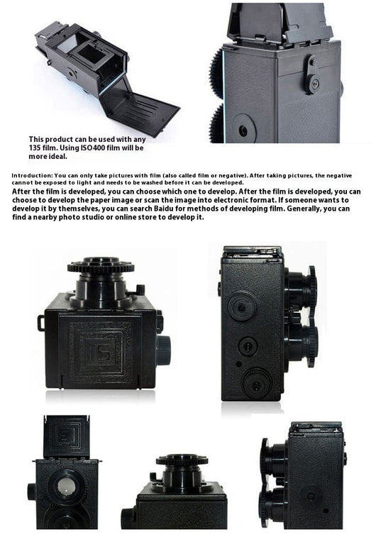 Cámara Analógica Dual Lente - Kit DIY Profesional - Image 11