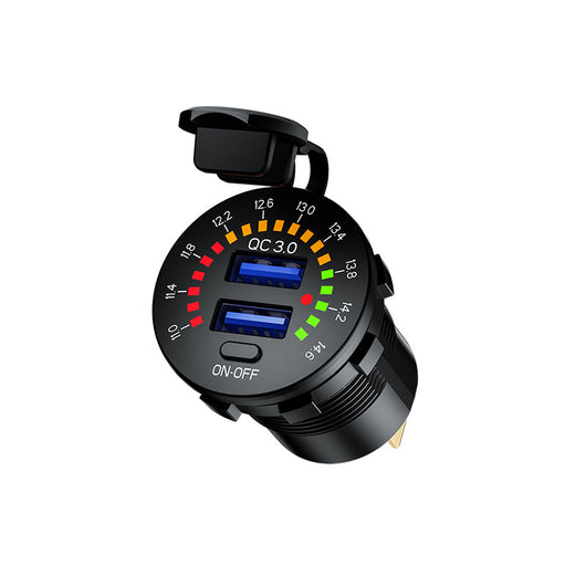 Cargador de Auto Dual USB QC3.0 de Carga Rápida - Image 10