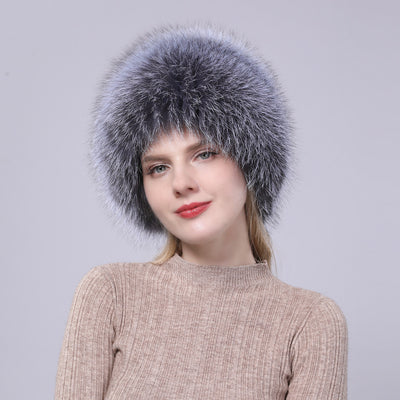 Orejeras de Piel de Zorro para Invierno - Protección Térmica Extrema - Image 3