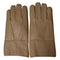 Khaki three-in-one fur