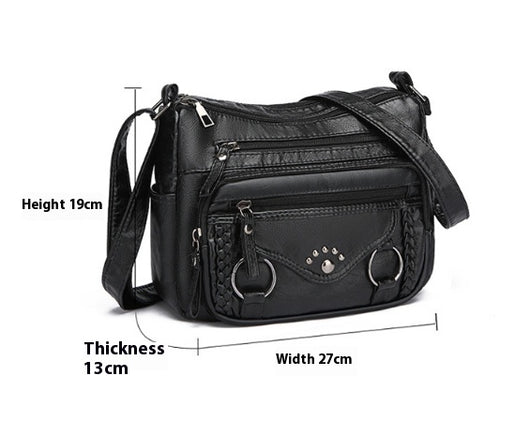 Bolsa Maternal de Cuero PU Suave con Diseño Avanzado - Image 10