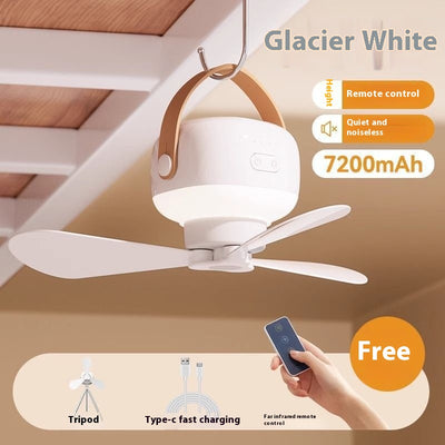 Ventilador Eléctrico Portátil para Camping con Luz Nocturna Silenciosa - Image 16