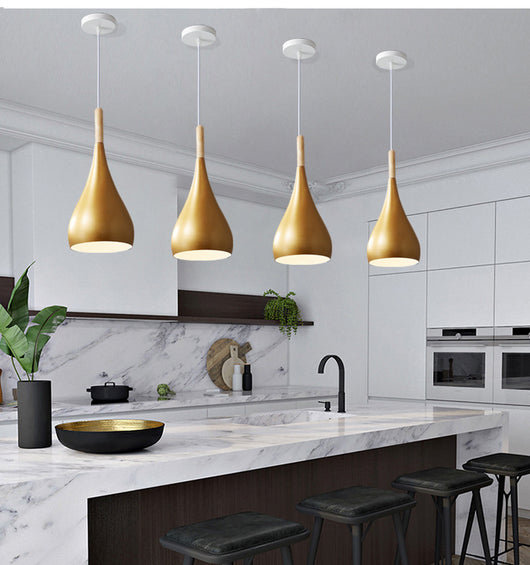 Lámpara de Techo Nórdica de Tres Brazos para Comedor - Diseño Minimalista Moderno - Image 25