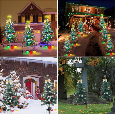 Árbol de Navidad LED Solar - Luces Decorativas Ecológicas - Image 6