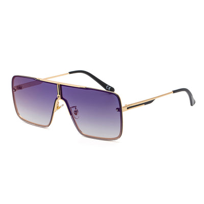 Gafas de Sol Cuadradas Metálicas Grandes para Hombre - Image 6