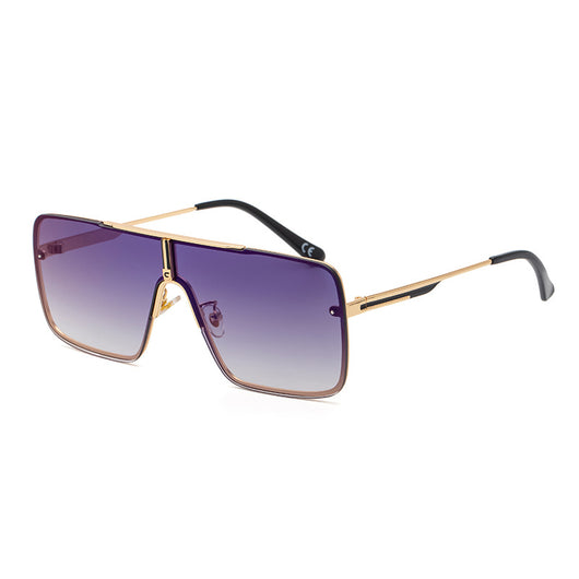 Gafas de Sol Cuadradas Metálicas Grandes para Hombre - Image 6