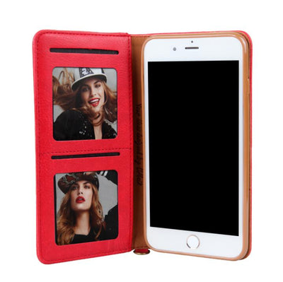 Funda Magnética Tipo Libro con Soporte para Tarjetas - Cuero Premium Deluxe - Image 4