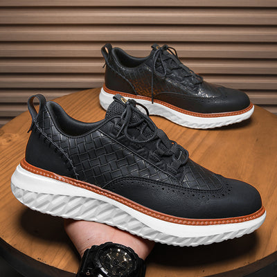 Tenis Deportivos Transpirables con Textura Tejida para Hombre - Image 14