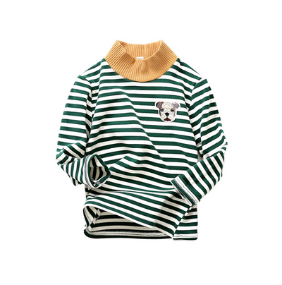 Camiseta Térmica Infantil de Cuello Alto - Algodón Puro para Niños y Niñas - Image 16