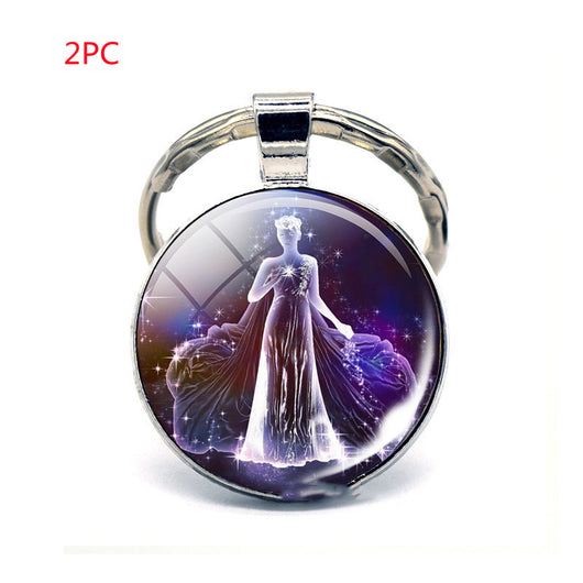 Llavero de los Doce Signos del Zodiaco - Regalo de Cumpleaños Personalizado - Image 31