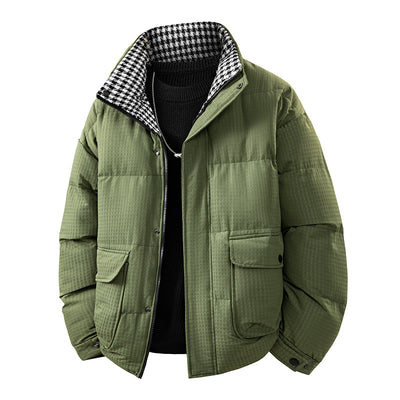 Chaqueta de Algodón Grueso Casual Holgada para Hombres Jóvenes - Image 3