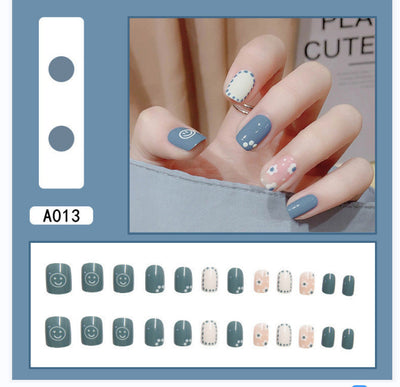 Uñas Postizas Removibles con Diamantes - Image 18