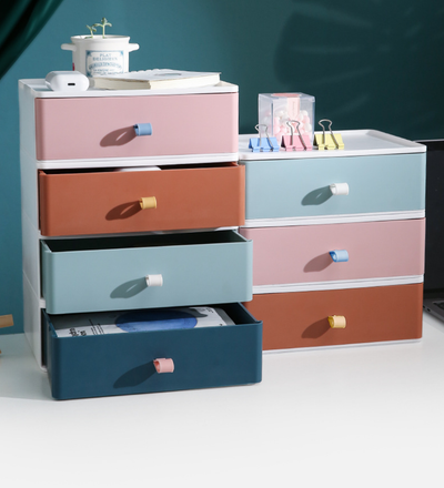 Organizador de Cosméticos con Cajones - Caja de Almacenamiento Plástica - Image 10