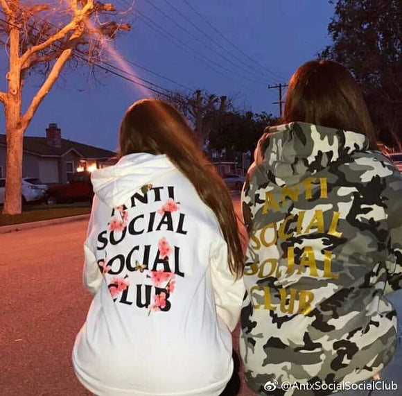 Sudadera con Capucha Flor de Cerezo para Parejas