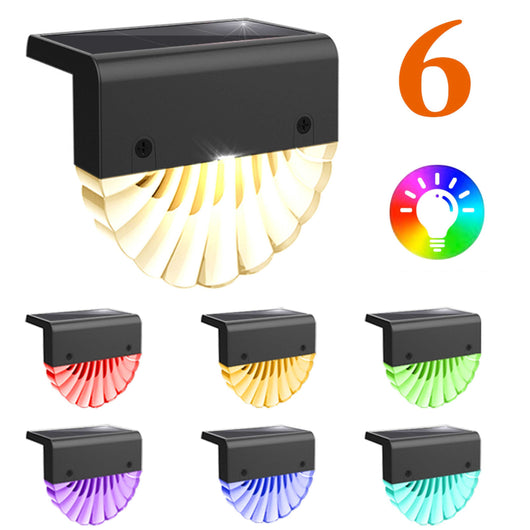 Luces Decorativas para Cercas con Diseño de Concha Multicolor - Image 11