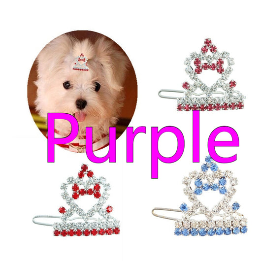 Broche Decorativo Crown para Perros y Gatos - Accesorio Mascota - Image 2