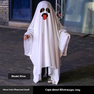 Disfraz de Fantasma Blanco para Fiesta de Halloween - Image 21