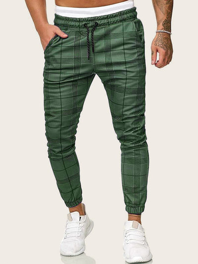 Pantalones a Cuadros con Micro-Elasticidad - Image 12