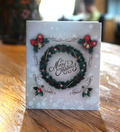 Tarjetas Navideñas 3D Estéreo Mayoreo - Saludos Creativos Hechos a Mano - Image 4
