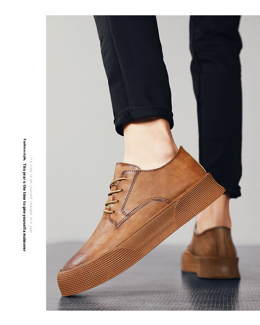 Zapatos Casuales Coreanos con Plataforma y Cordones - Image 13