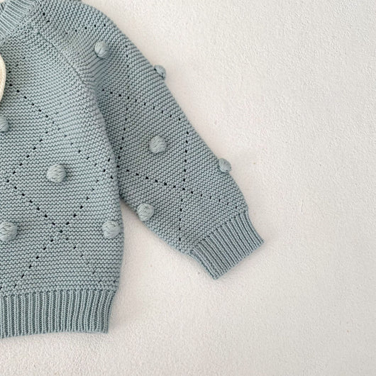 Blusa Infantil de Algodón con Moño y Mangas Largas - Image 13