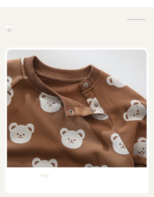 Enterizo de Algodón para Bebé con Estampado Infantil - Image 11