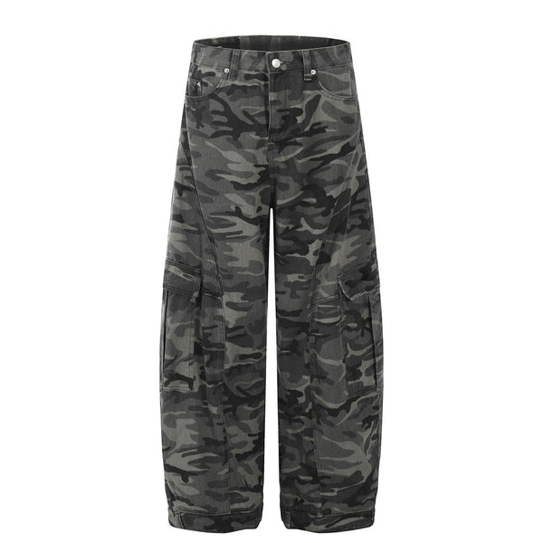 Pantalones Casuales para Exterior con Múltiples Bolsillos