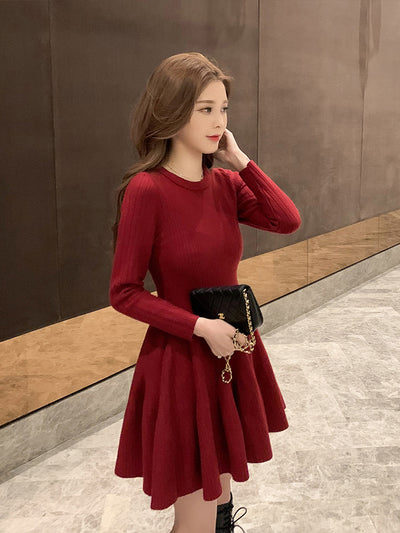 Falda A-Line Midi Elegante para Primavera - Corte Slim Temperamento - Image 9